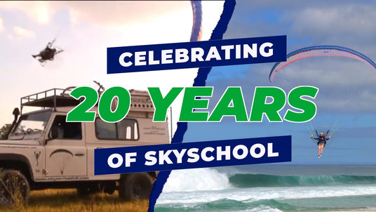 celebrating 20 years of SkySchool poster